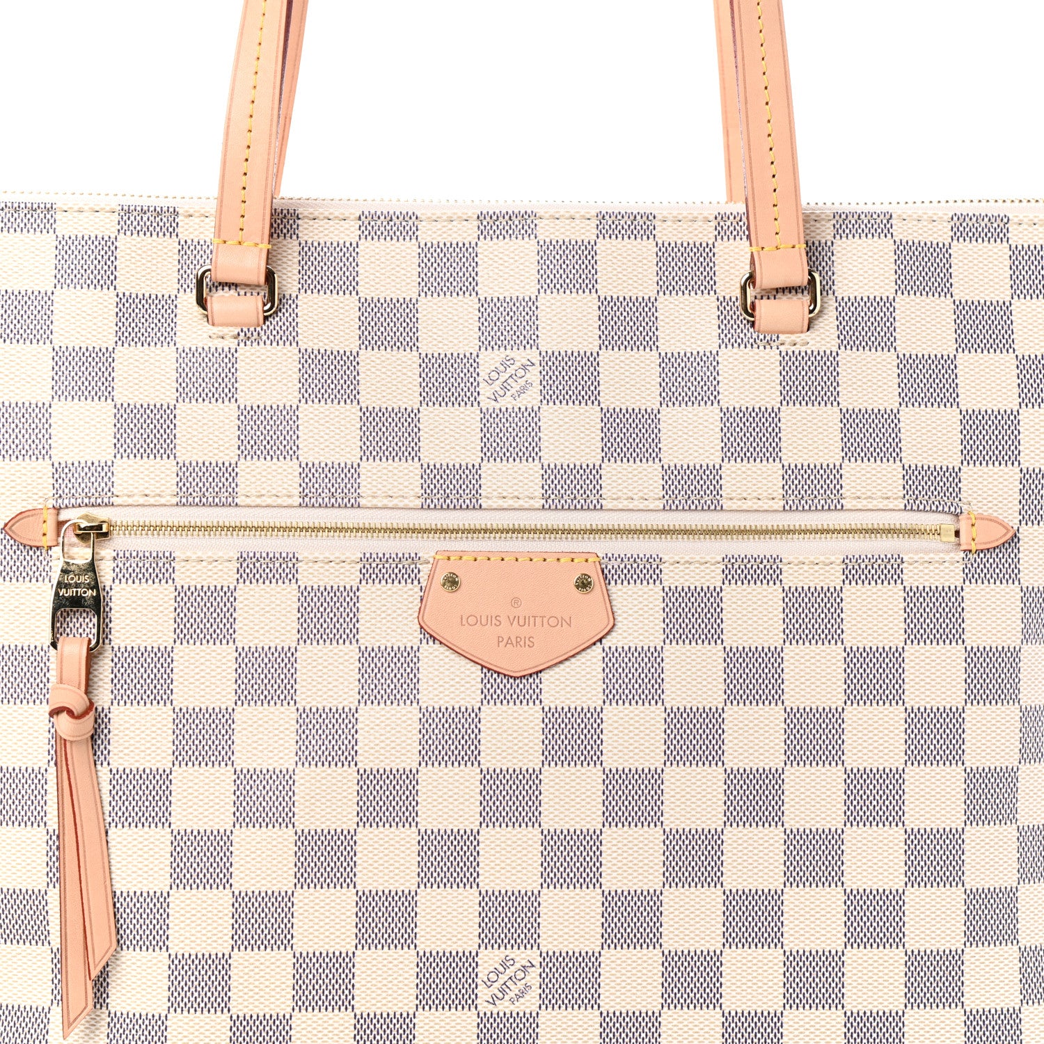 Louis Vuitton Damier Azur Iena MM 7 of 9