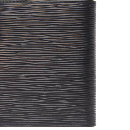 Louis Vuitton Epi Porte-Billets Compact Wallet Black 6 of 8
