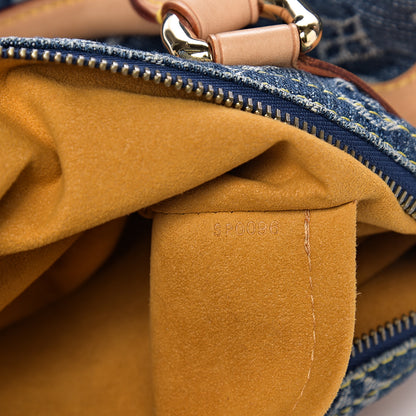 Louis Vuitton Monogram Denim Neo Speedy Blue 6 of 9