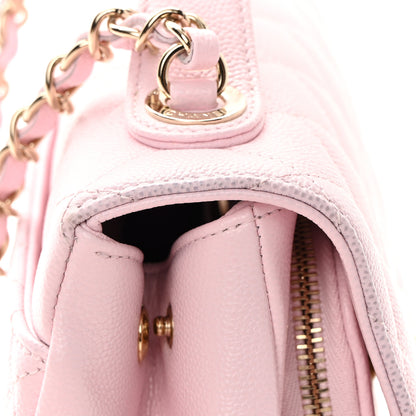 Chanel Caviar Quilted Medium Business Affinity Flap Light Pink 14 of 17