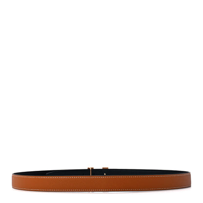 Hermes Swift Epsom 24mm Mini Constance H Belt 90 36 Black Gold 2 of 5