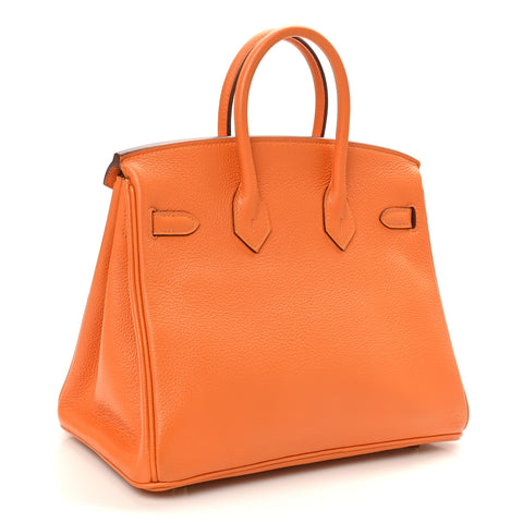 Togo Birkin 25 Orange