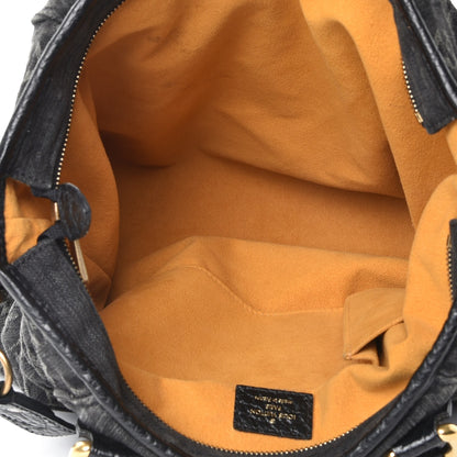 Louis Vuitton Denim Neo Cabby GM Black 6 of 8