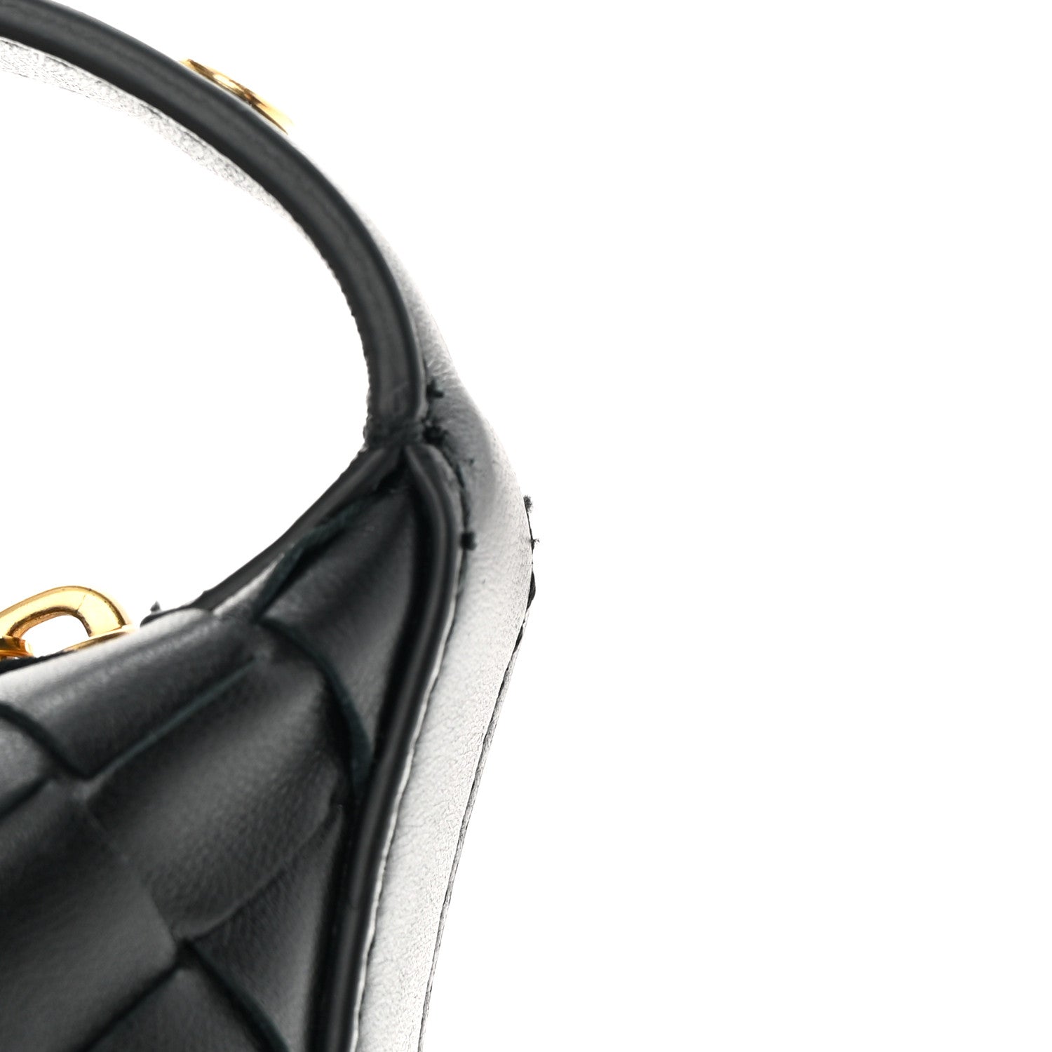 Bottega Veneta Calfskin Nappa Intrecciato Mini Wallace Black 13 of 13