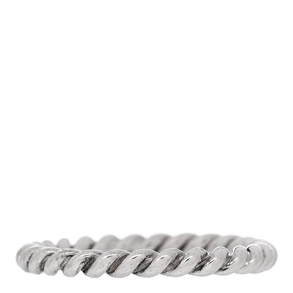 Tiffany Sterling Silver Twist Rope Ring 50 5.5 3 of 4