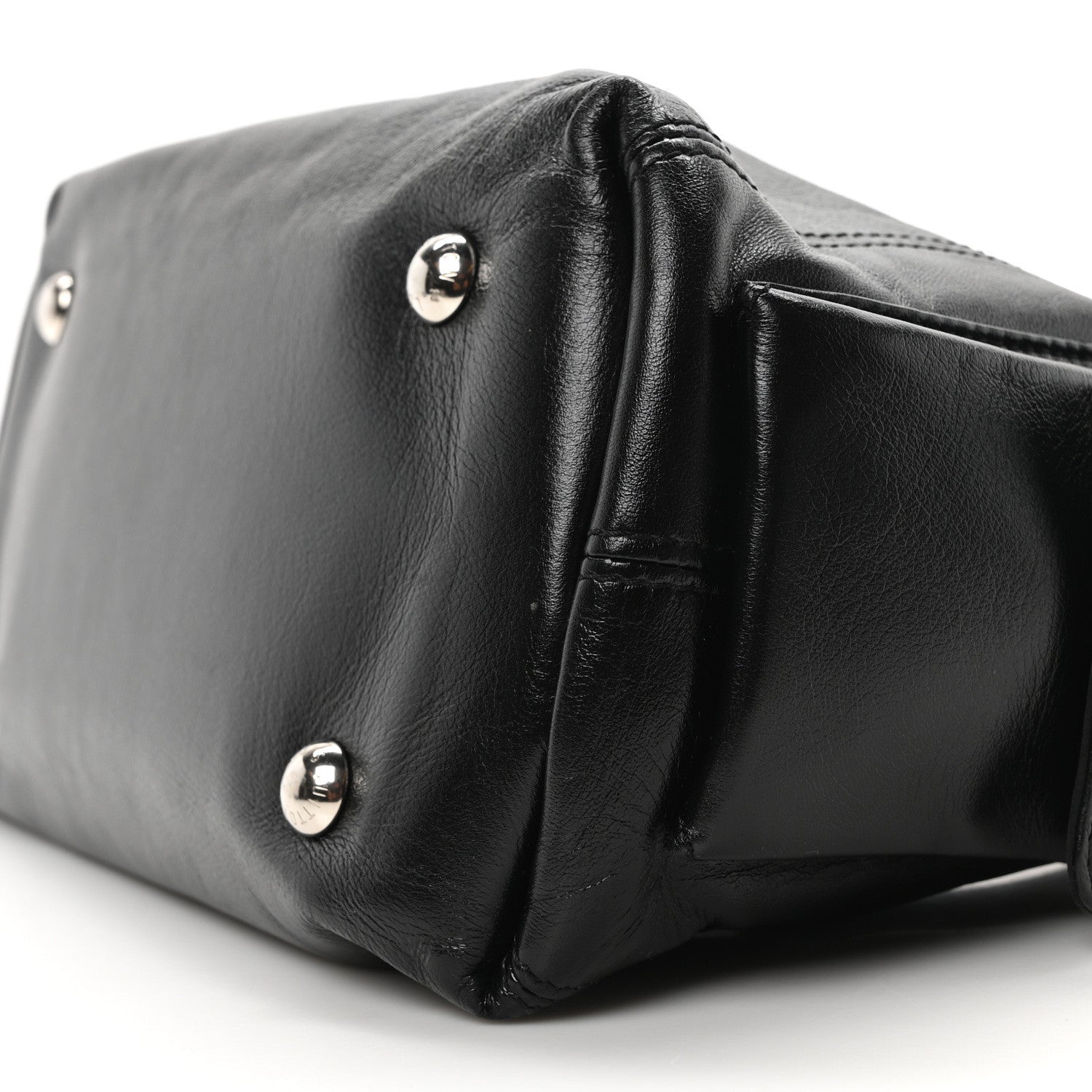Louis Vuitton Lambskin CarryAll Cargo Vibe PM Black 8 of 9