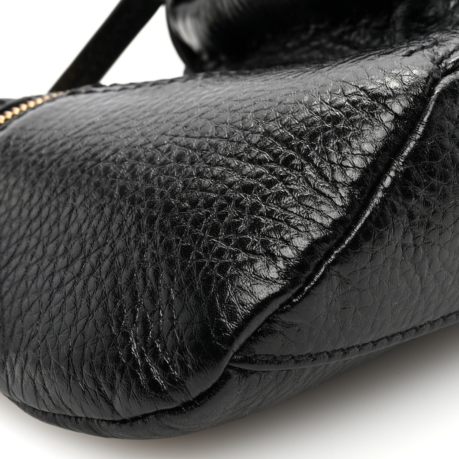 Chloe Grained Calfskin The 99 Shoulder Bag Black 8 of 9