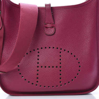 Hermes Taurillon Clemence Evelyne III PM Tosca 10 of 12