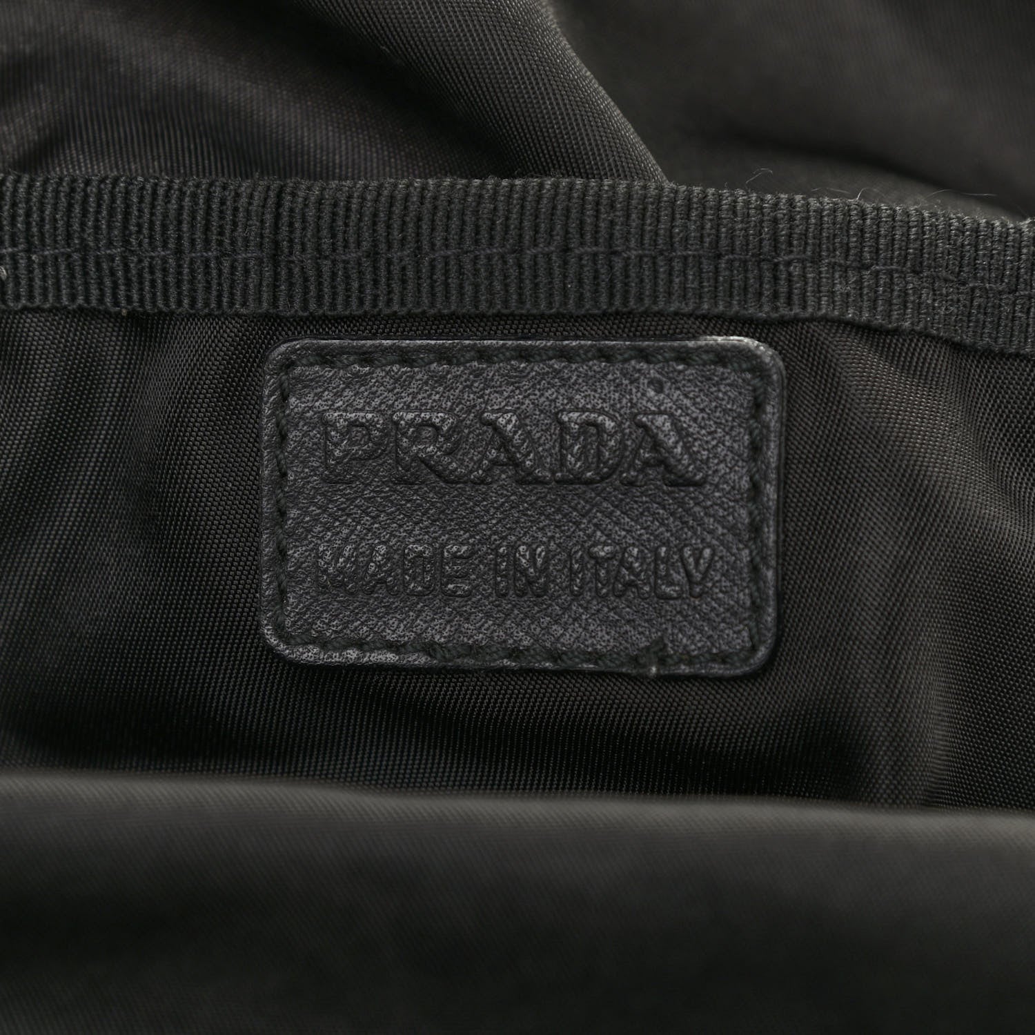 Prada Nylon Vela Cosmetic Pouch Black 6 of 10