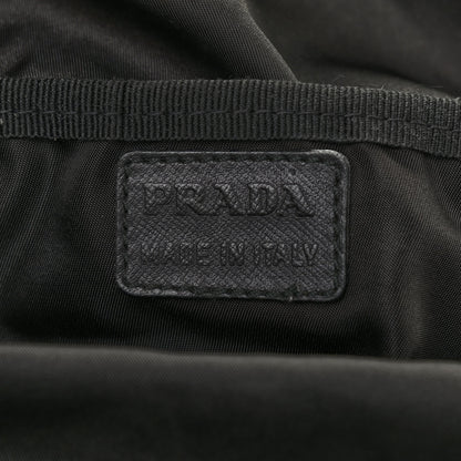 Prada Nylon Vela Cosmetic Pouch Black 6 of 10