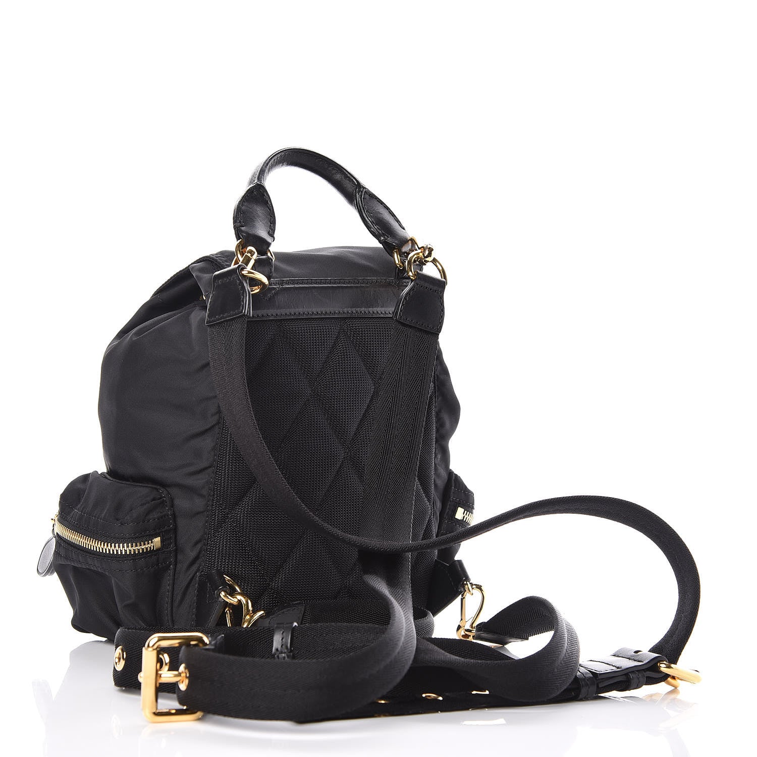 Burberry Nylon Small Rucksack Backpack Black 3 of 13