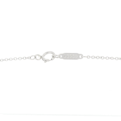 Tiffany Platinum Diamond Schlumberger Lynn Pendant Necklace 4 of 5