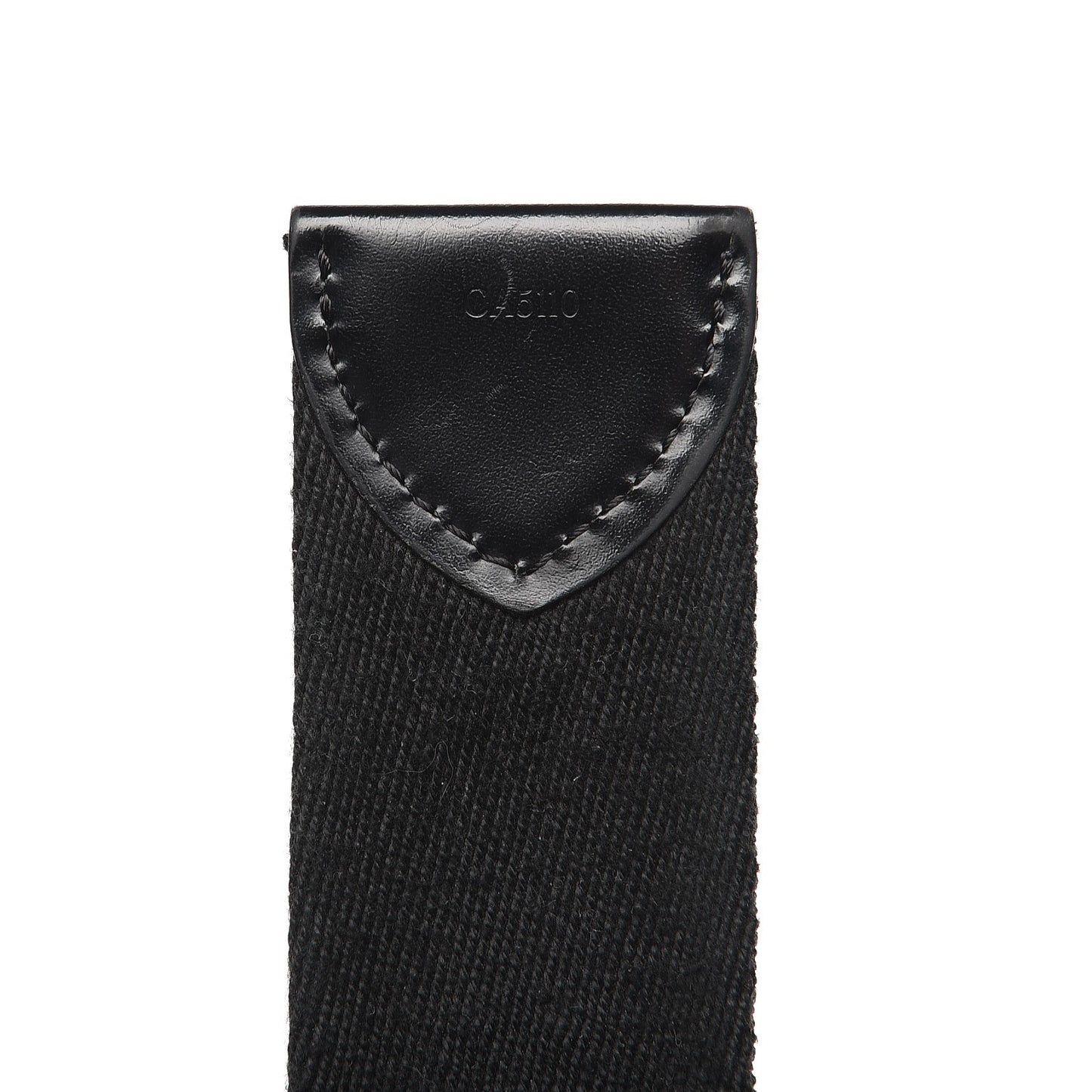 Canvas Monogram LV Cut Belt 90 36 Black