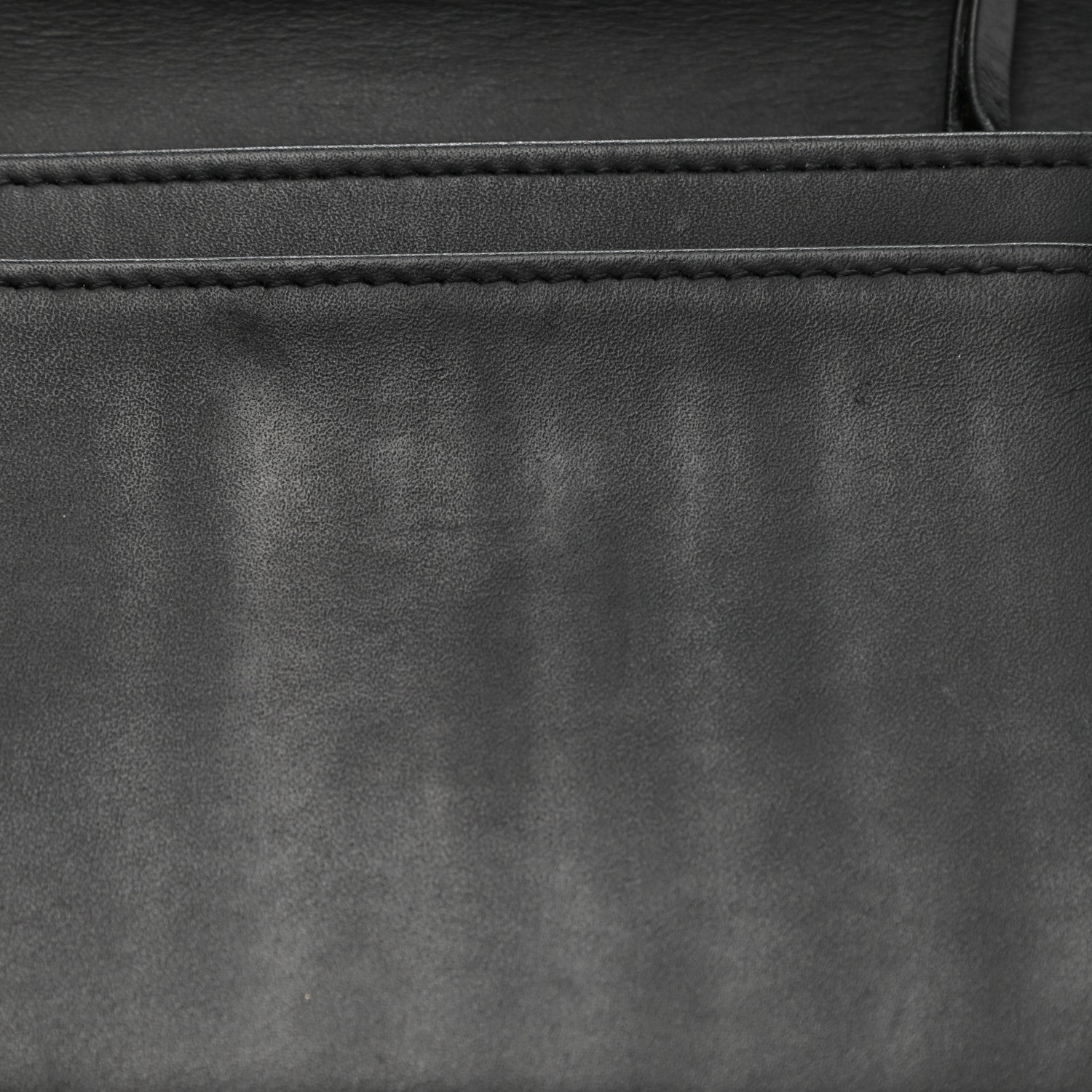 Chanel Glittered Calfskin Quilted Yen Wallet Black 10 of 10