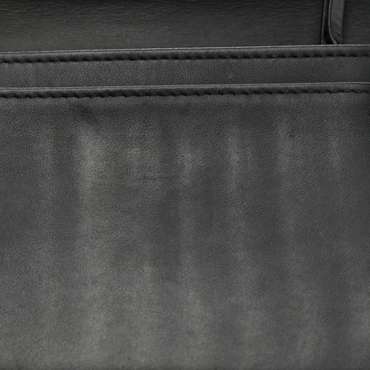 Chanel Glittered Calfskin Quilted Yen Wallet Black 10 of 10