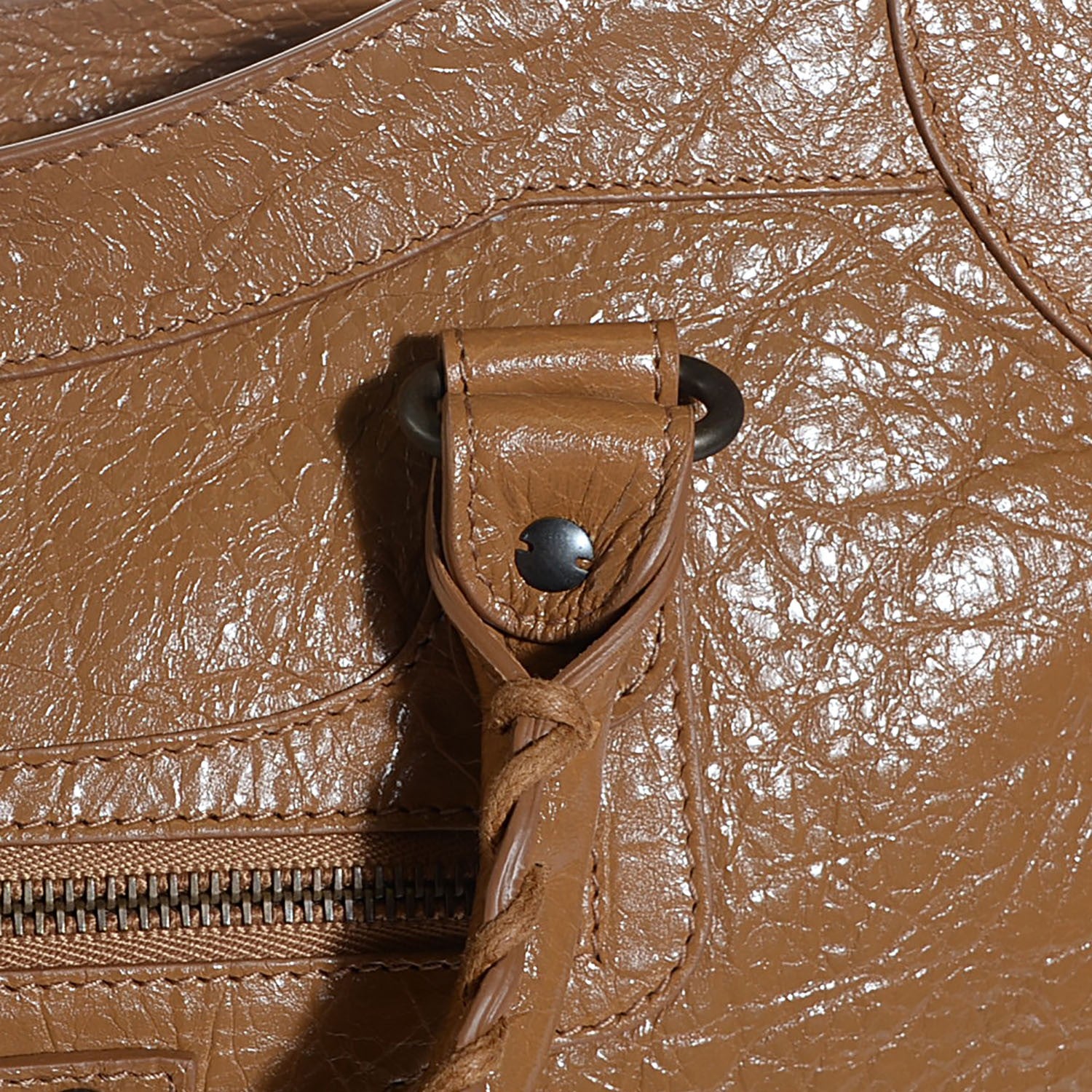 Balenciaga Agneau Classic Hardware City Marron Cannelle 9 of 12
