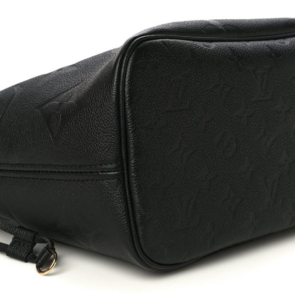 Louis Vuitton Empreinte Monogram Giant Neverfull MM Black 8 of 10