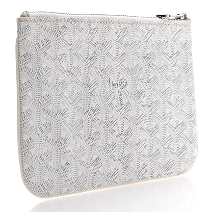 Goyard Goyardine Senat Pochette PM White 3 of 8