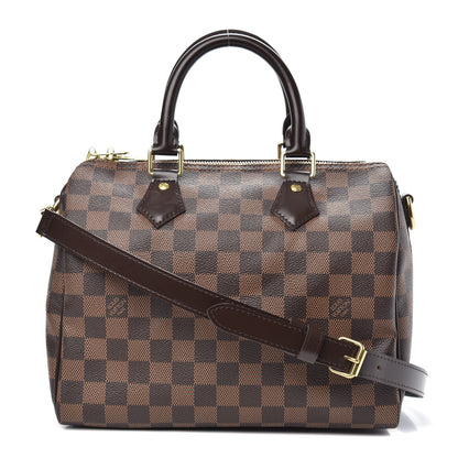 Louis Vuitton Damier Ebene Speedy Bandouliere 25 1 of 9