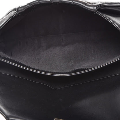 Chanel Lambskin Quilted Fold Up Again Clutch Black 5 of 8