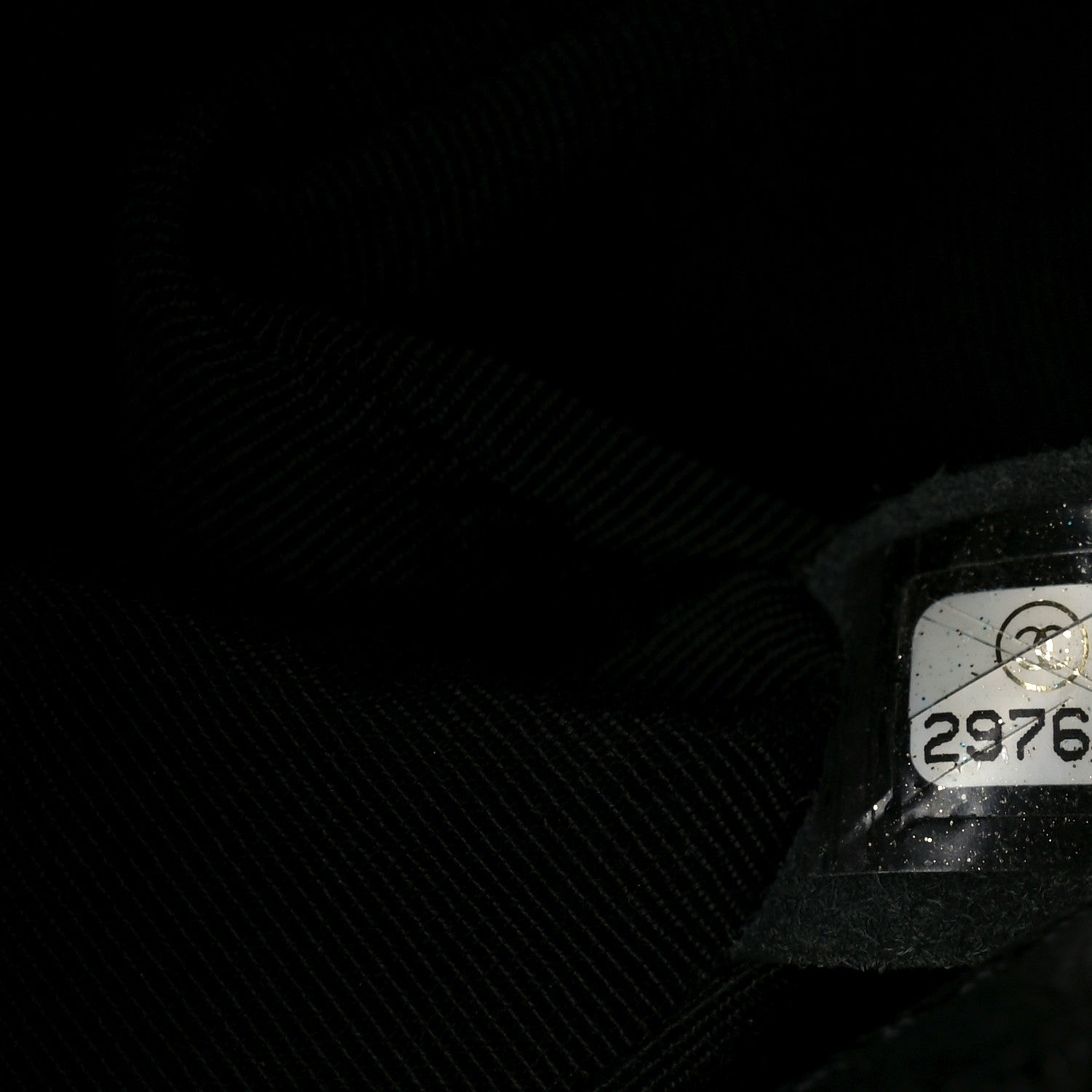 Chanel Lambskin Chevron Quilted Medium Boy Flap Black 7 of 11