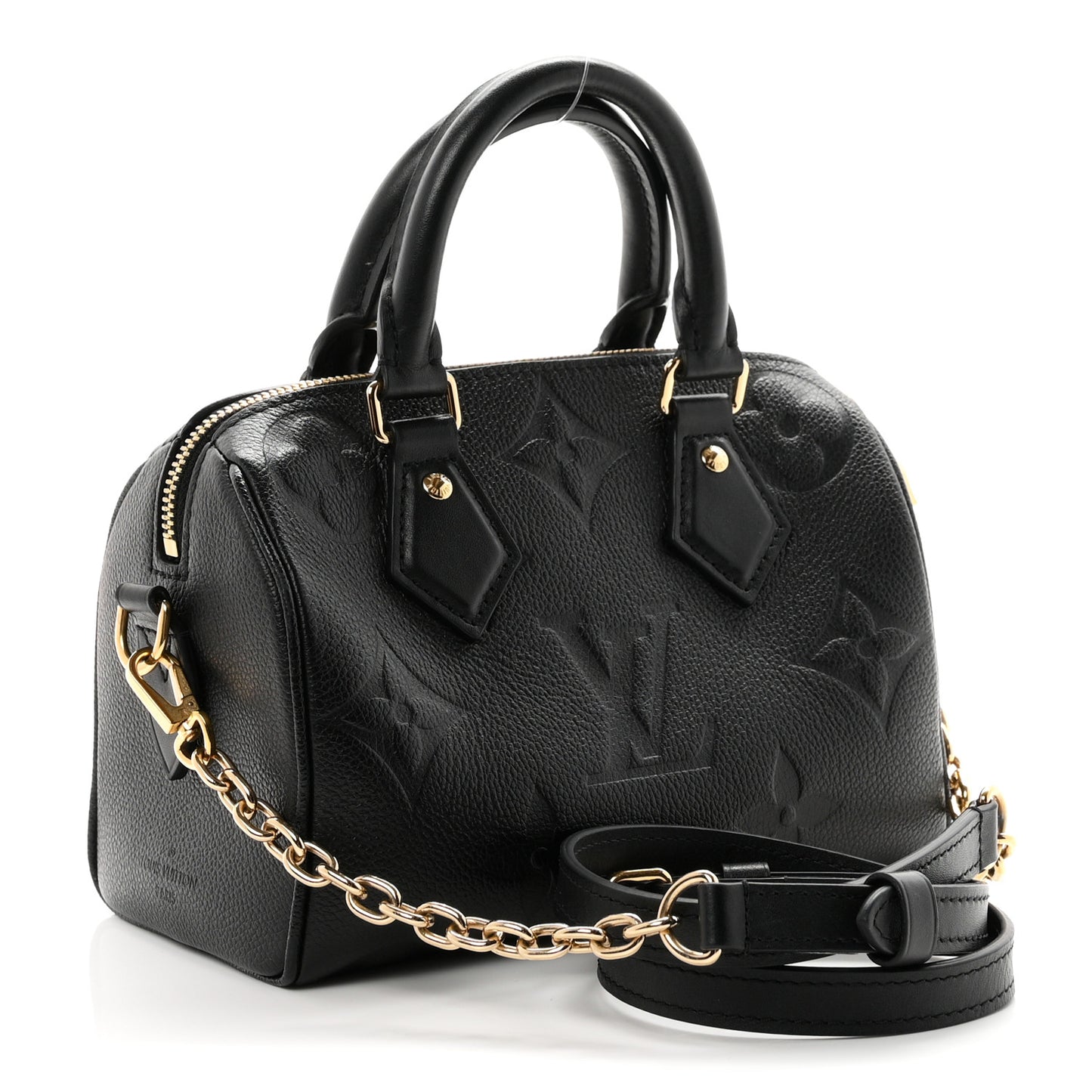 Empreinte Monogram Giant Speedy Bandouliere 20 Black