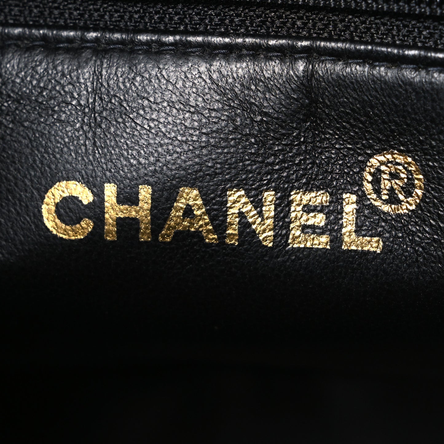Lambskin Quilted Medallion Tote Black