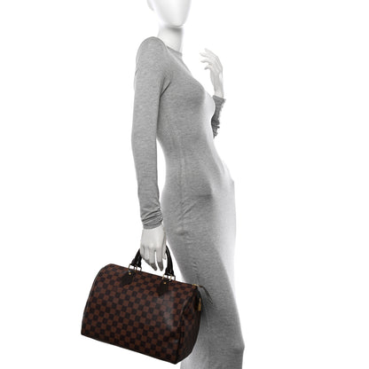 Louis Vuitton Damier Ebene Speedy 35 2 of 13