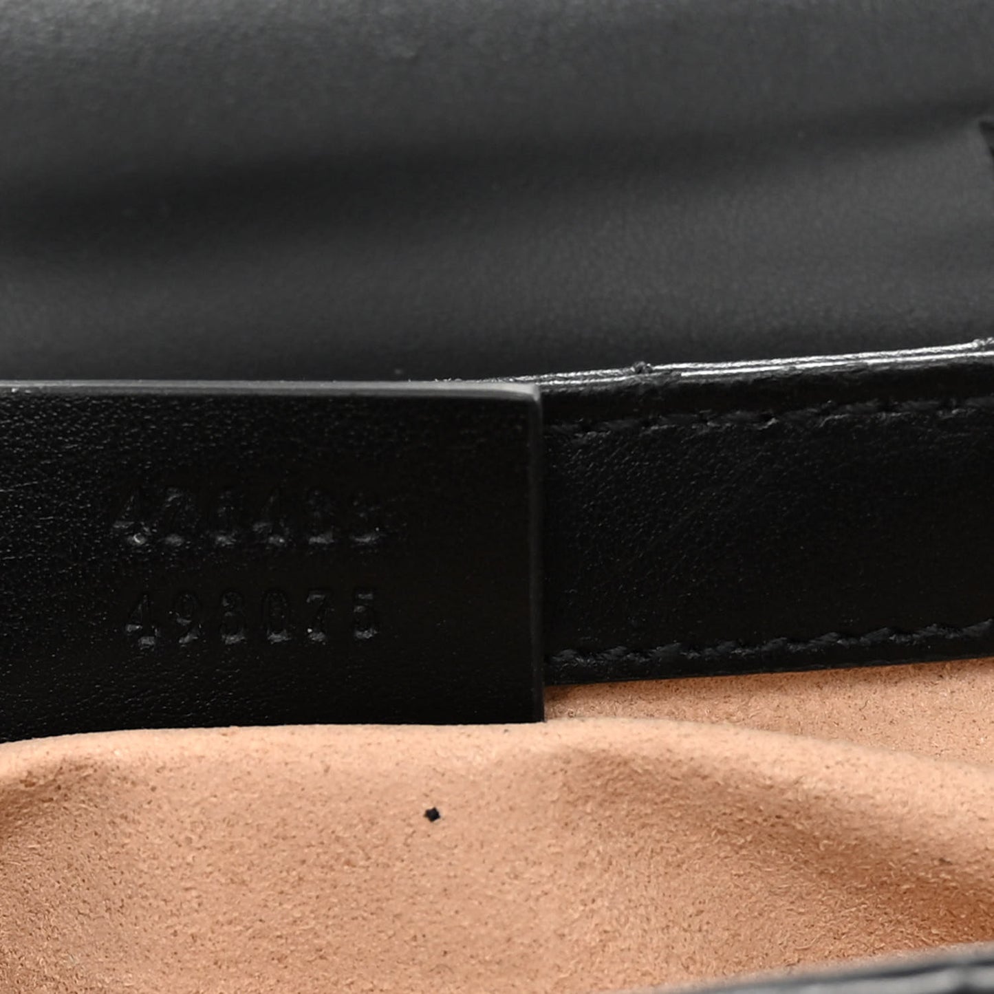 Calfskin Matelasse Aria Super Mini GG Marmont Shoulder Bag Black