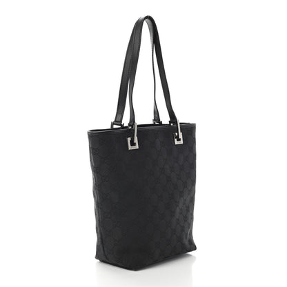 Gucci Monogram Small Bucket Tote Black 2 of 8
