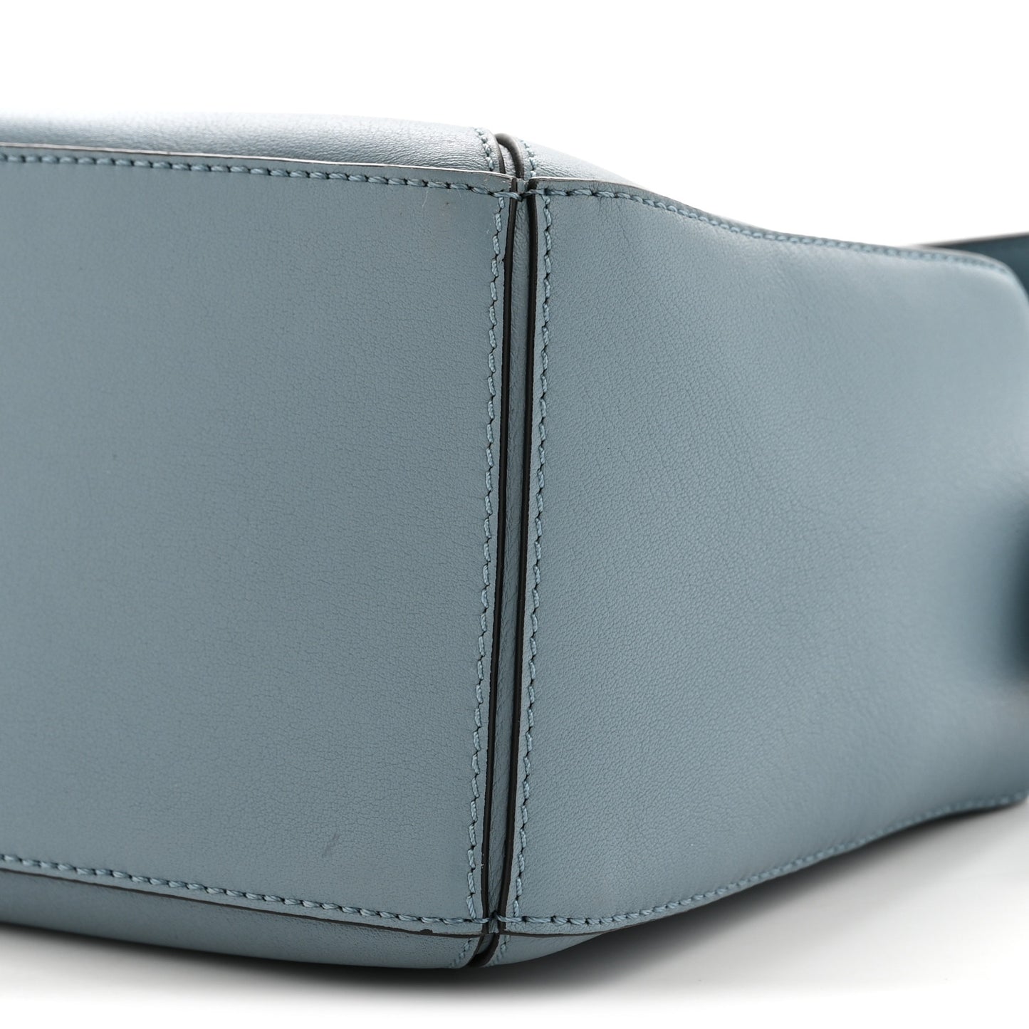 Calfskin Small Puzzle Bag Stone Blue