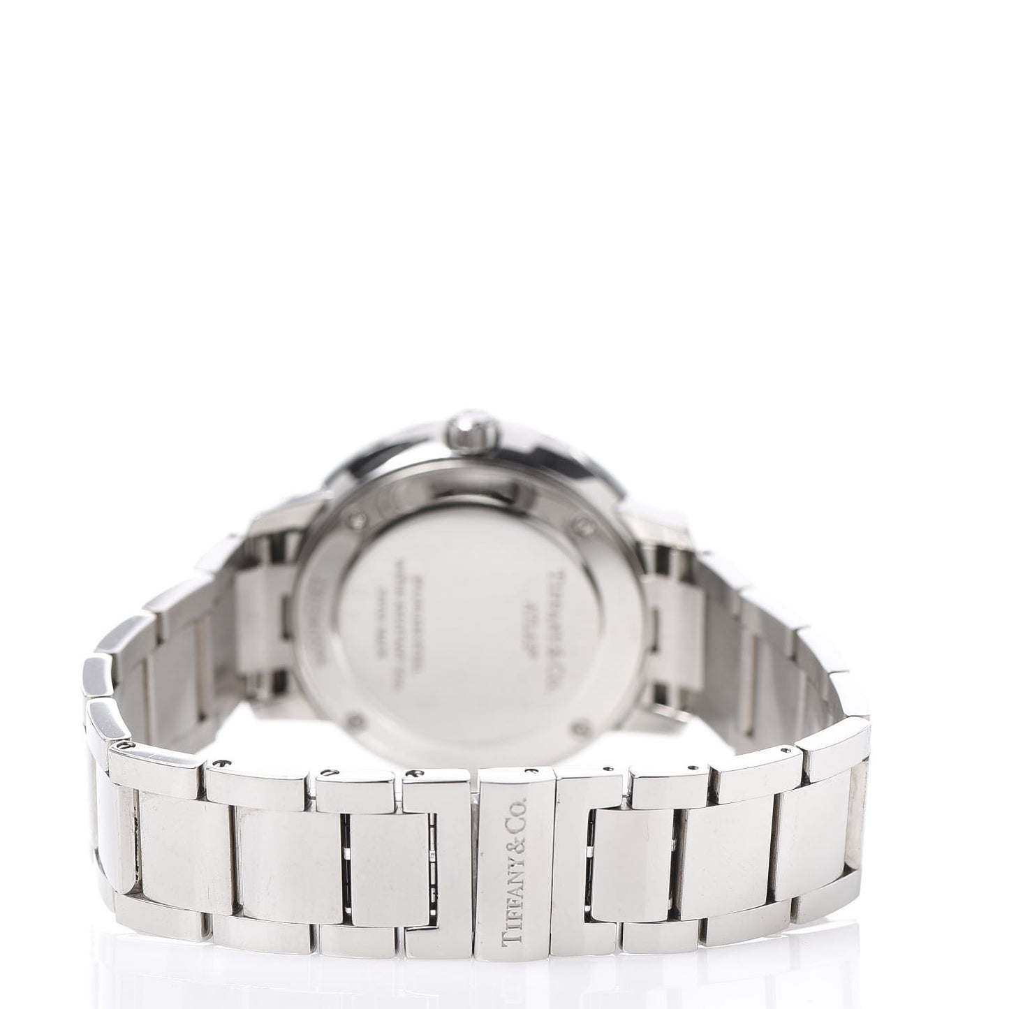 Stainless Steel Diamond Bezel 31mm Atlas 2-Hand Quartz Watch Pink