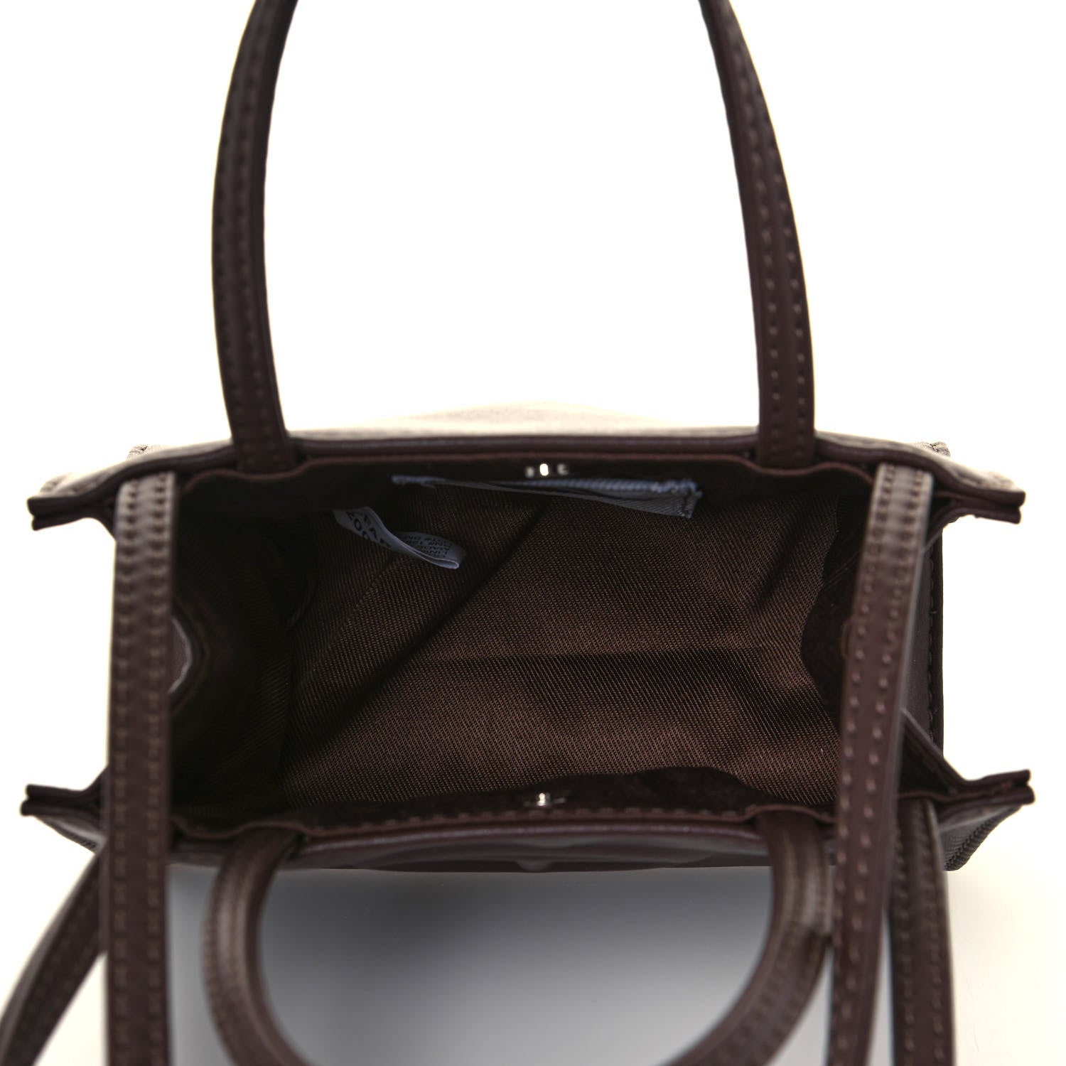 Telfar Vegan Leather Small Shopping Bag Chocolate 5 of 13