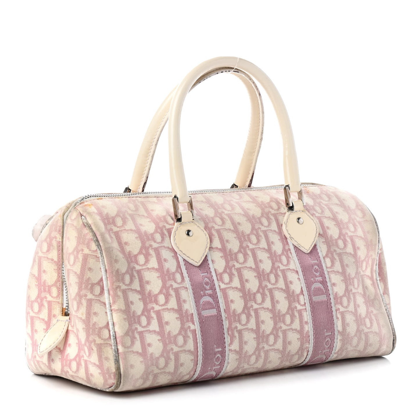 Monogram Girly Boston Pink