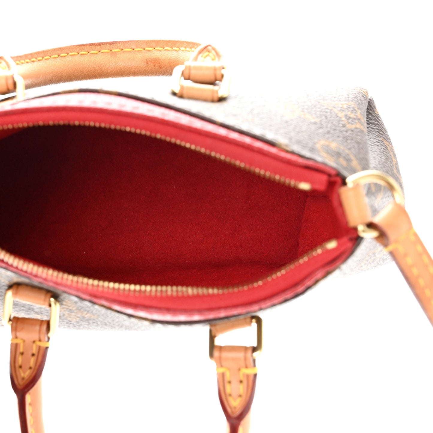 Monogram Nano Pallas Cherry