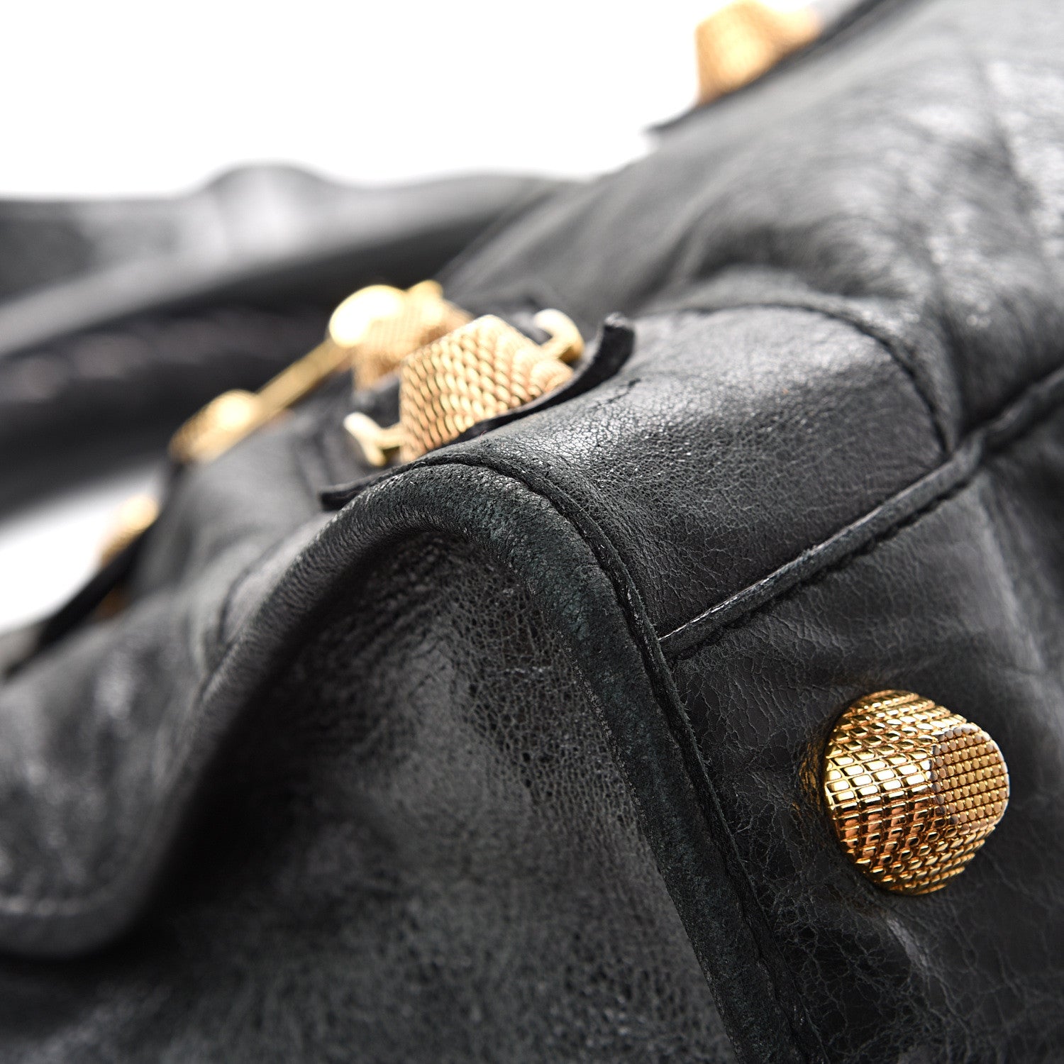 Balenciaga Agneau Giant 21 Gold Hardware Part Time Black 12 of 18