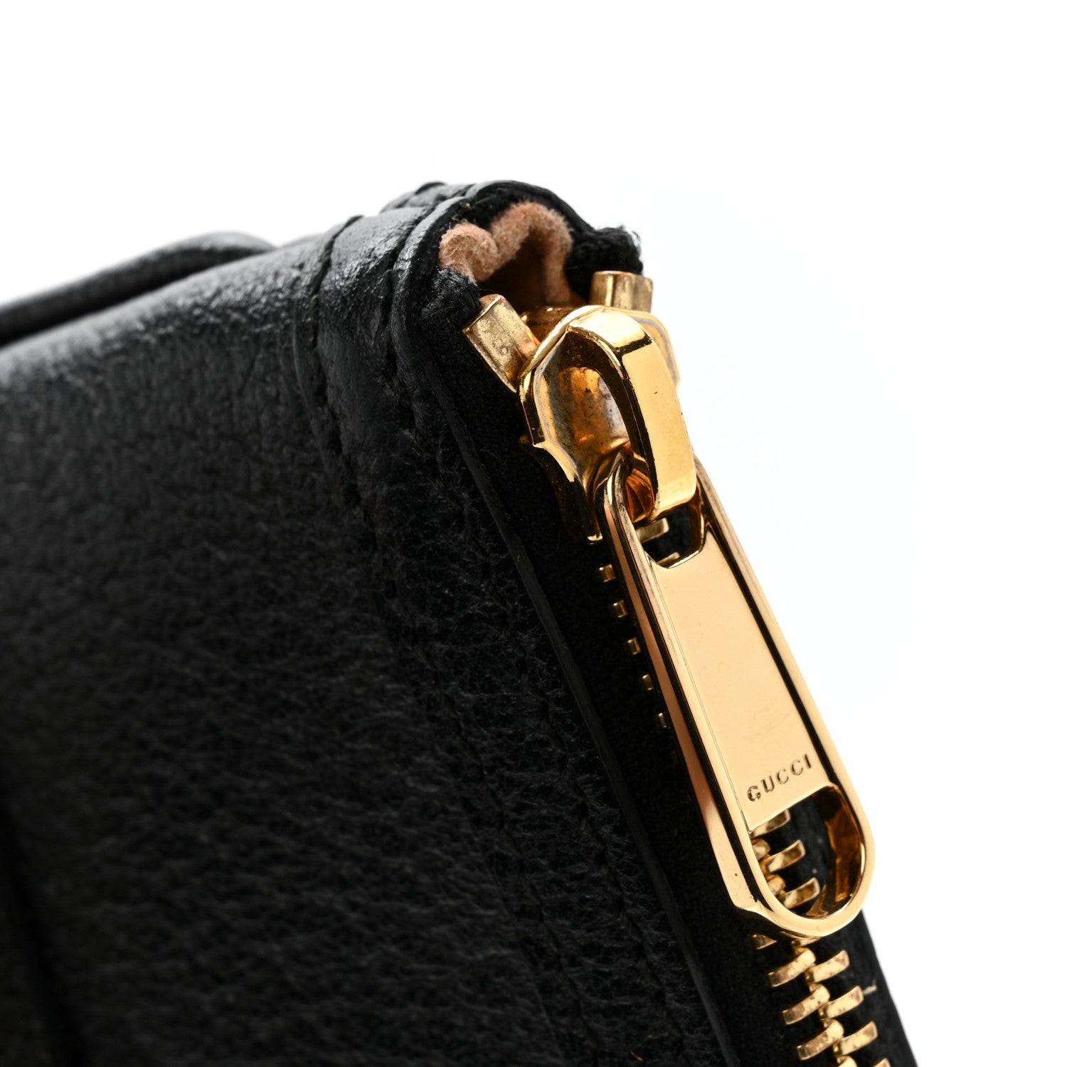 Gucci Calfskin Large Ophidia Pouch Clutch Black 8 of 10