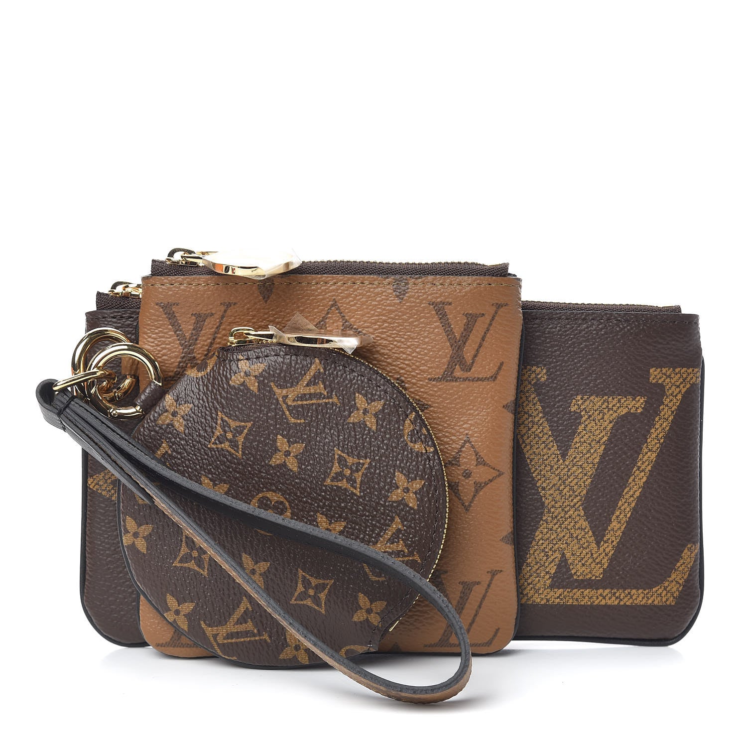 Louis Vuitton Reverse Monogram Giant Trio Pouch 1 of 9