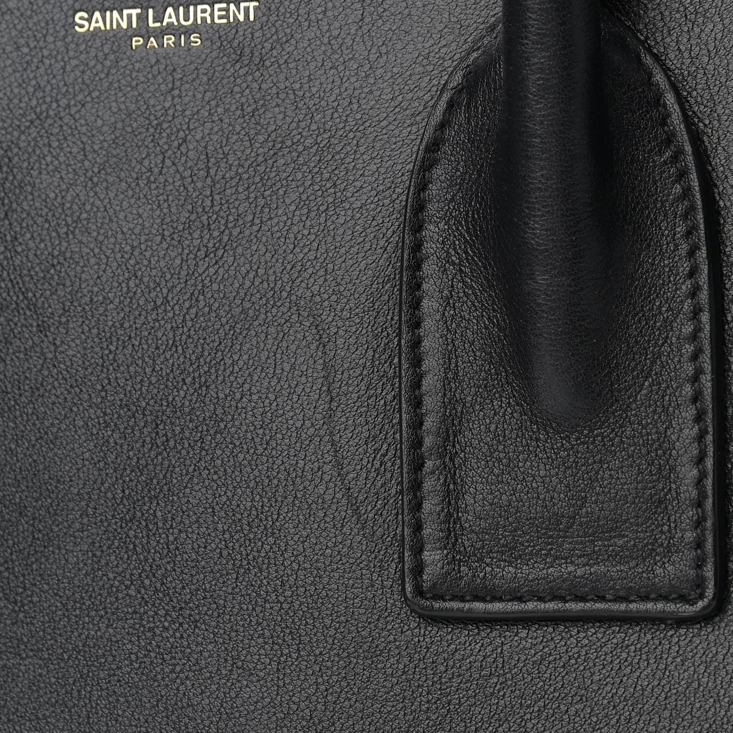 Saint Laurent Calfskin Small Sac De Jour Black 12 of 15