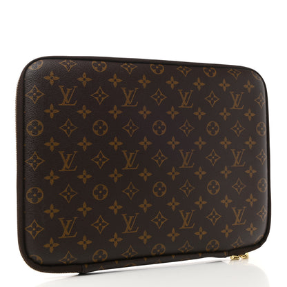 Louis Vuitton Monogram 13 Inch Laptop Sleeve 2 of 9