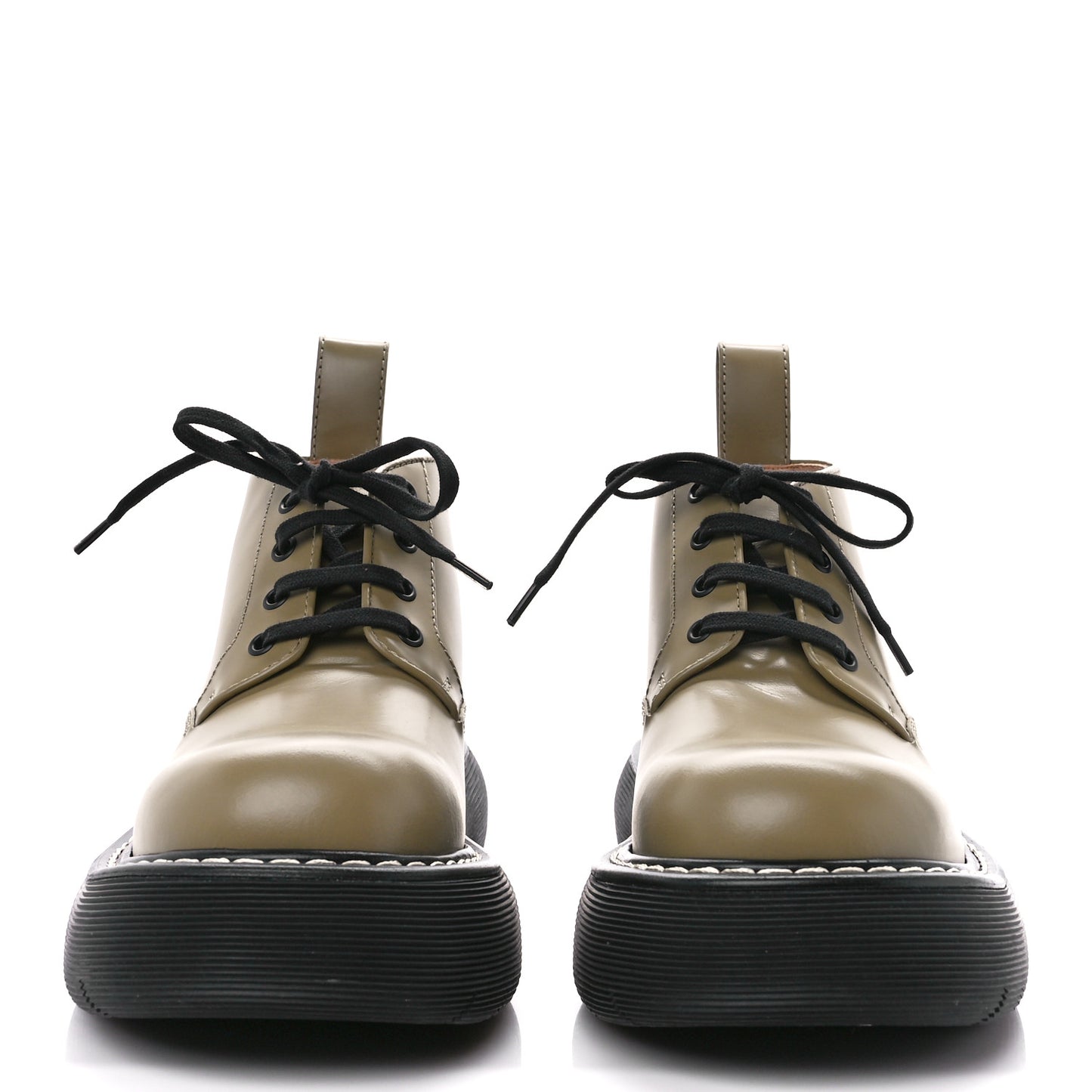 Calfskin Bounce Lace Up Ankle Boots All 40 Spice Black