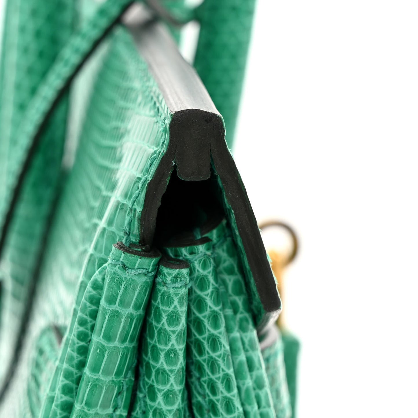 Lizard Birkin 25 Menthe