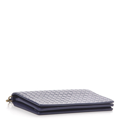 Bottega Veneta Nappa Intrecciato Continental Wallet on Chain Atlantic 4 of 13