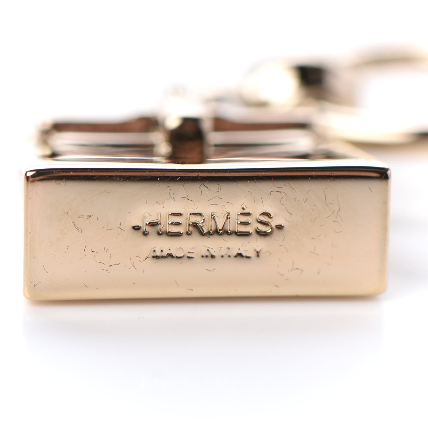 Hermes Permabrass Mini Kelly Twilly Ring 3 of 4