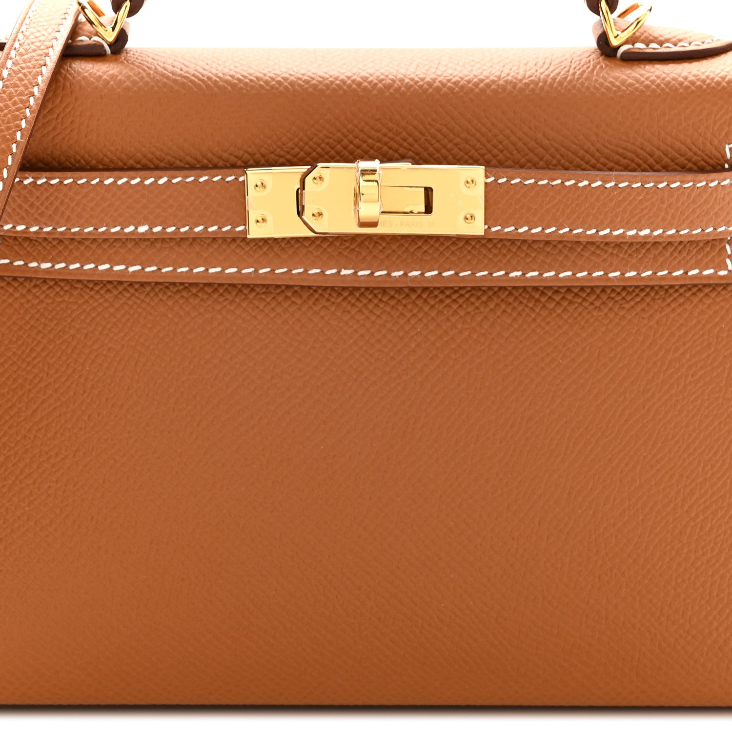 Hermes Epsom Mini Kelly Sellier 20 Gold 7 of 10