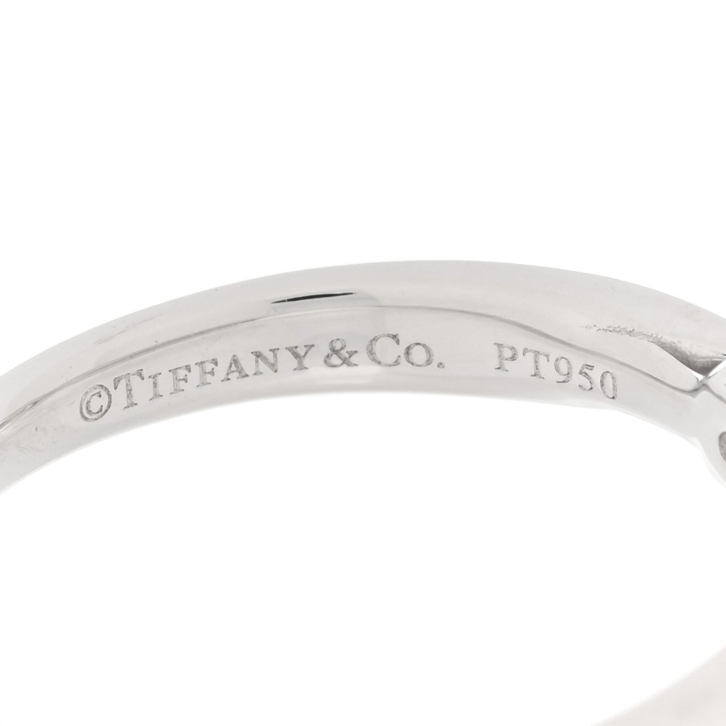 Platinum Diamond .27ct Harmony Solitaire Engagement Ring 51 5.75
