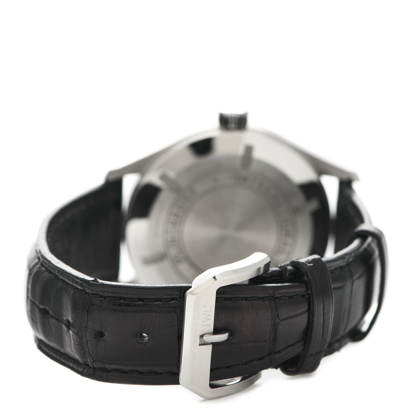 Stainless Steel Alligator 39mm Pilot Mark XVI Automatic Watch Black IW325501