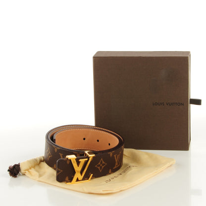 Louis Vuitton Monogram LV Initiales 40MM Belt 100 40 4 of 8