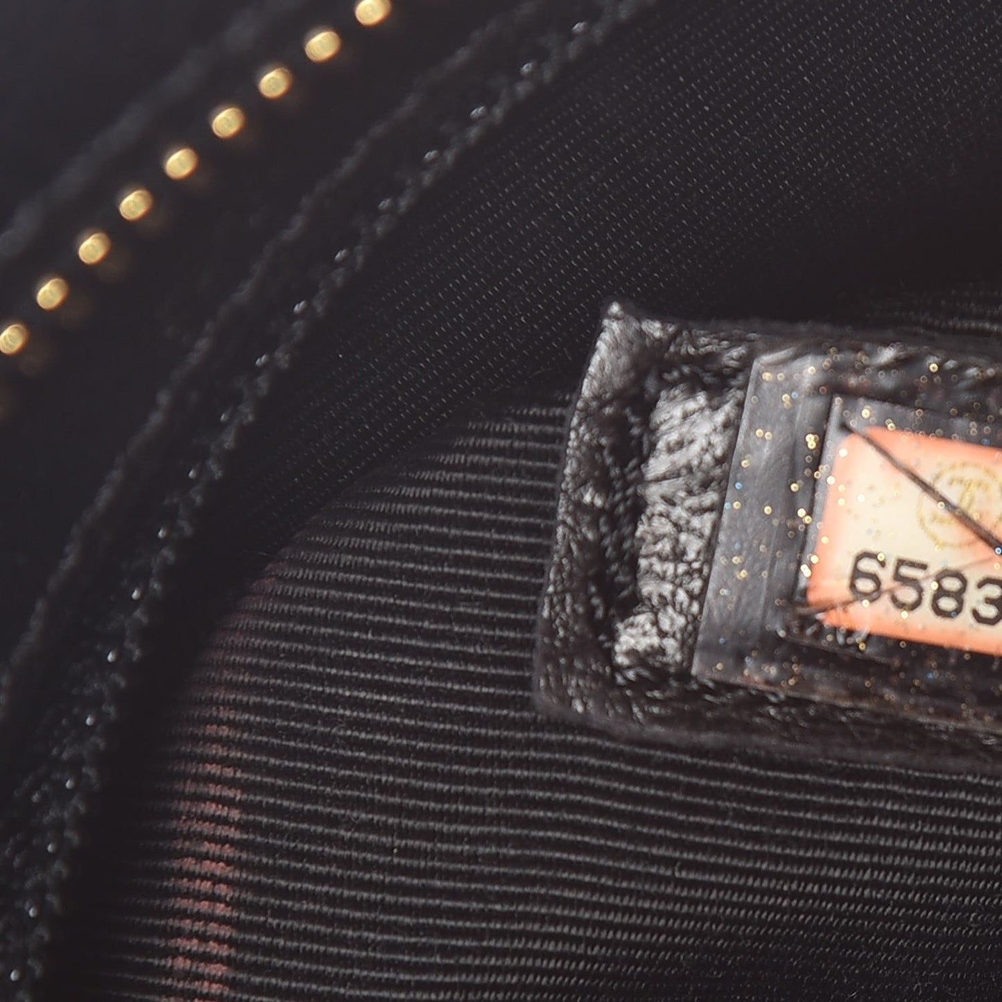 Caviar Quilted Medallion Tote Black