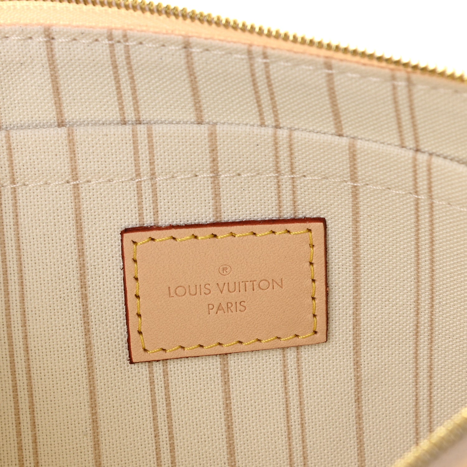 Louis Vuitton Damier Azur Neverfull MM GM Pochette 6 of 7